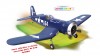 F4U CORSAIR SCALE 1:8  ARF .46-.55