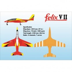 FELIX SportJet Red Yellow
